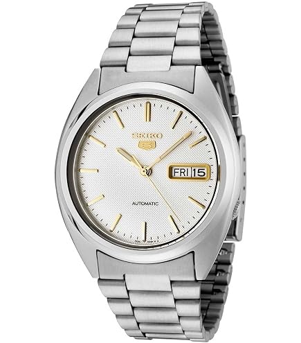 Amazon.com: Seiko Men's 5 Automatic SNXS75K Silver Stainless-Steel